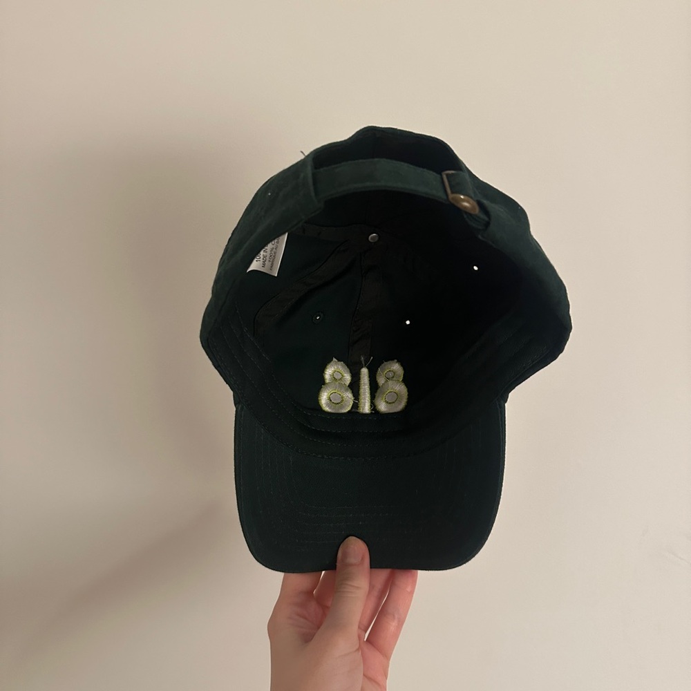 SIGNED 818 Tequila Hat Signed by Kendall Jenner Dark Green - Picture 5 of 6